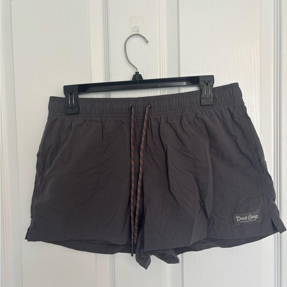 Duck Camp Women's Black Drawstring Shorts